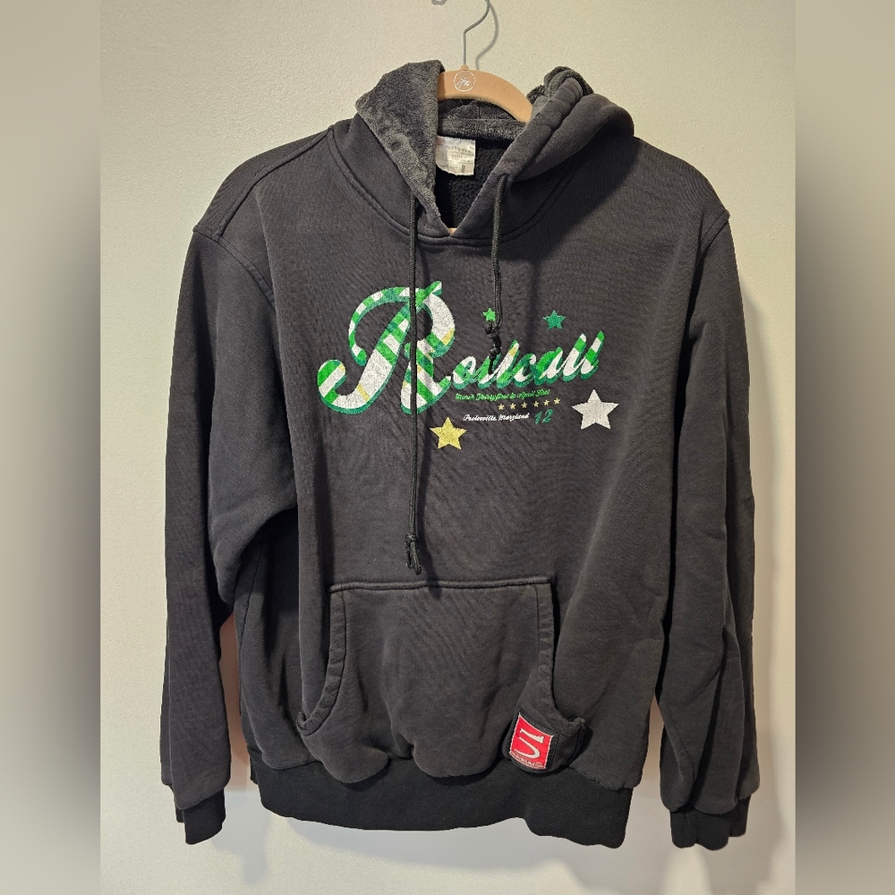 Black Rollcall Hoodie for Men
